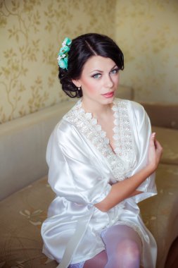 Sabah evde genç gelin