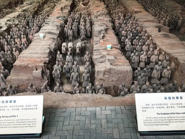 China Augustus 2018 Museum Mausoleum Van Keizer Qinshihuandi Met Het — Stockfoto