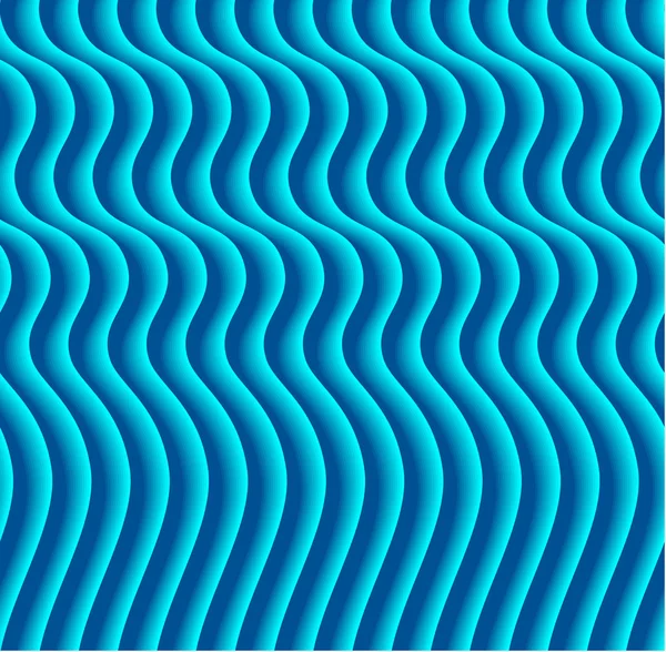 Fond abstrait convexe ondulé sans couture — Image vectorielle