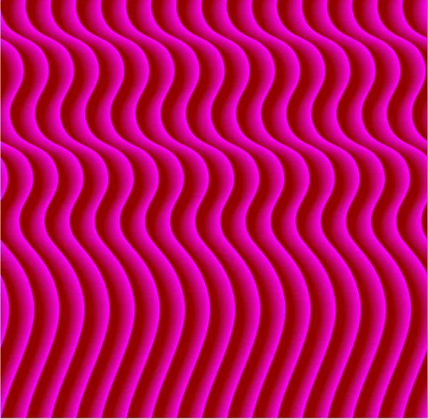 Fond abstrait convexe ondulé sans couture — Image vectorielle