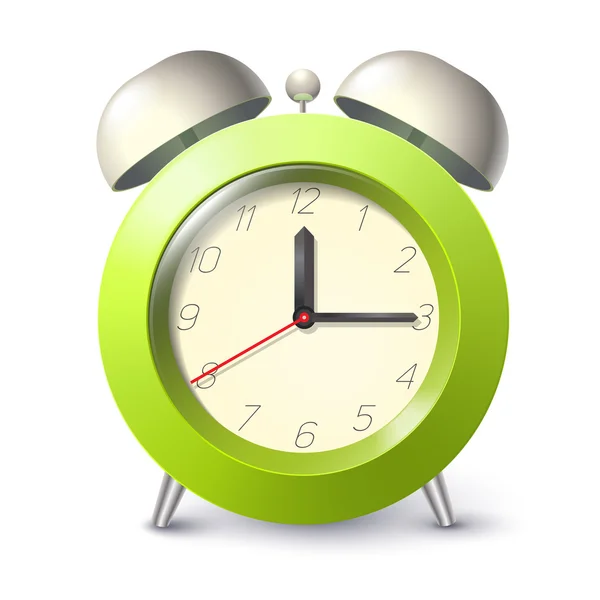 Realistic alarm clock — Stock Vector