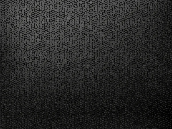 Black leather textured background — Stock Vector