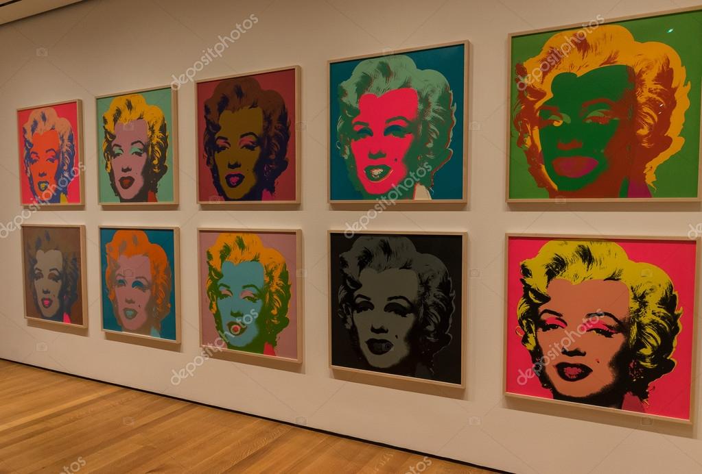 New York City MOMA Andy Warhol, Marilyn Monroe Pop Art 2024