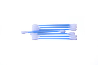 Pamuk tomurcuğu beyaz arkaplanda izole