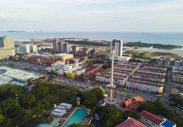 Malacca Malaysia March 2017 Arial View Menara Taming Sari Tower — Stock Photo, Image