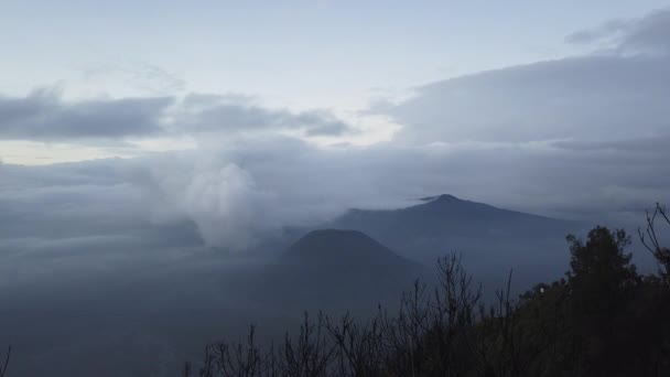 Timelapse Mount Bromo — Stock video