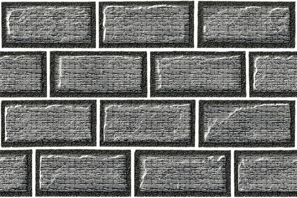 Abstrakt Hause Dekorative Kunst Stein Wandfliesen Erhebung Muster Textur Design — Stockfoto