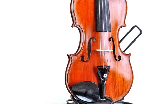 Violino isolato su sfondo bianco — Foto Stock