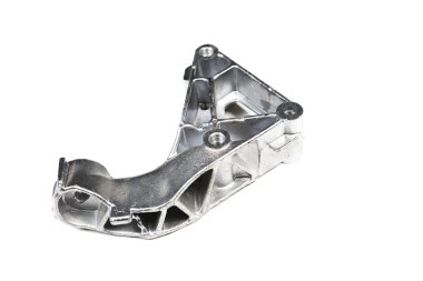 Beyaz arka plan üzerinde izole otomobil parçaları