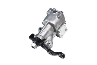 Beyaz arka plan üzerinde izole otomobil parçaları