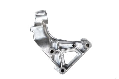 Beyaz arka plan üzerinde izole otomobil parçaları