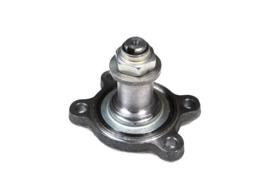 Beyaz arka plan üzerinde izole otomobil parçaları