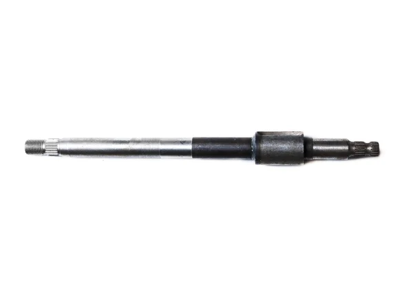 Axle shaft, drive shaft, half shaft close up isolated on white background — Stock Photo, Image