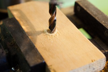 Ahşap closeup sondaj