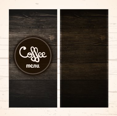 Restoran kahve menü tasarımı