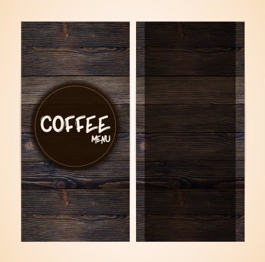 Restoran kahve menü tasarımı