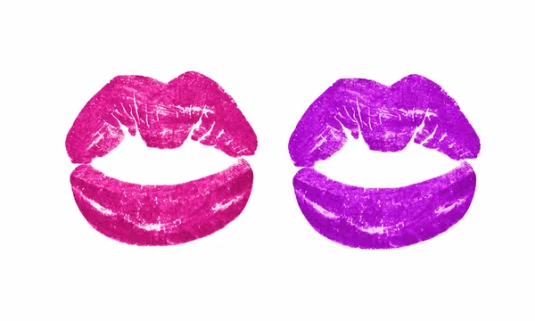 Lipstic kus achtergrond — Stockvector
