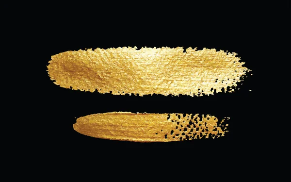 Абстрактный ручной окрашенный золотой фон — стоковый вектор