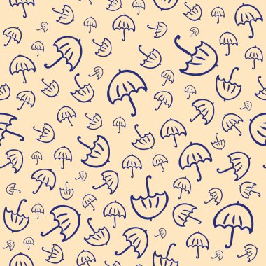 Sonbahar şemsiye desen