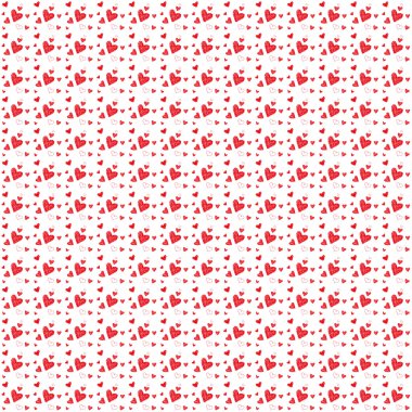 Kırmızı kalpli arka plan.