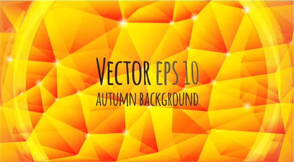 Abstrakte Herbst Farben Hintergrund — Stockvektor
