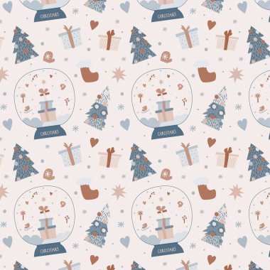 Yeni yılın teması üzerine vektör illüstrasyonu.