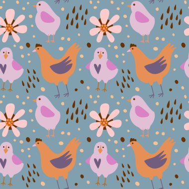 Vektör illüstrasyonu kusursuz desen