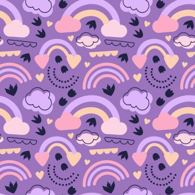 Latince alphafit pürüzsüz desen.