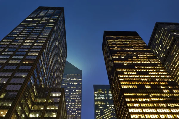 Bürogebäude in New York — Stockfoto