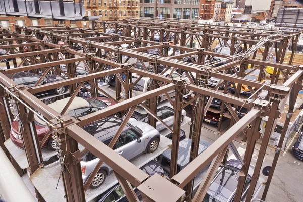 Car park service in new york city — Stock Photo, Image