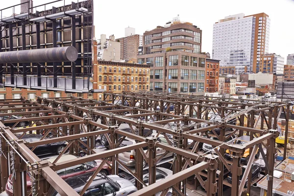 Servicio de aparcamiento en la ciudad de Nueva York — Foto de Stock