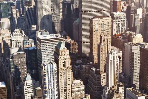 Edificios en Manhattan — Foto de Stock