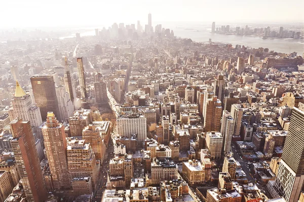 Gebouwen op Manhattan — Stockfoto