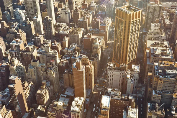 Budovy na Manhattanu — Stock fotografie