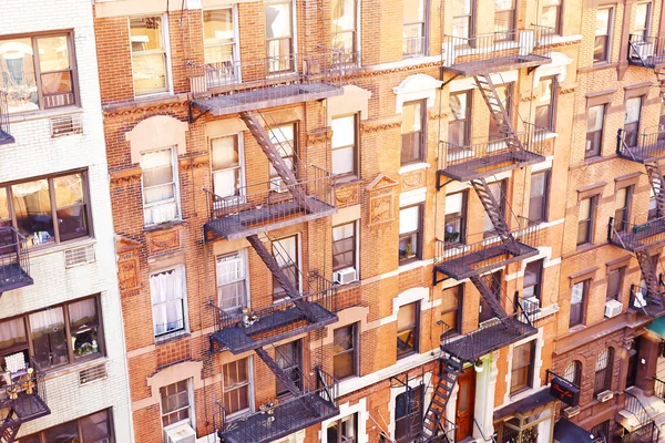Apartamentos em Manhattan — Fotografia de Stock