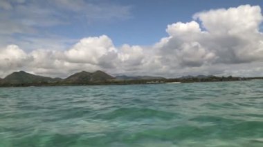 Ile aux kumsalda cerf Mauritius