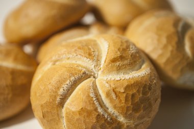 birkaç çörek rulo