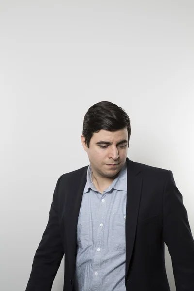 Studio shot of serious businessman — Zdjęcie stockowe