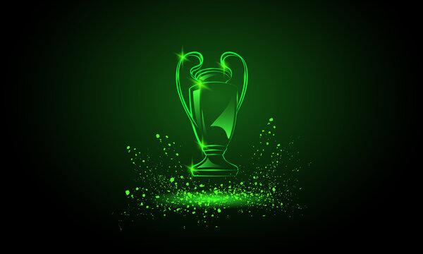 Кубок чемпионов. Неоновый стиль
