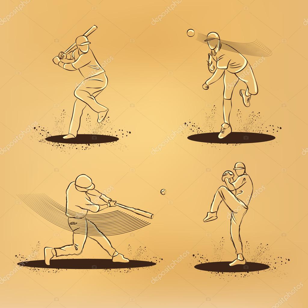 プロ野球選手 Vector Art Stock Images Depositphotos