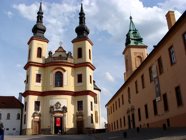 Baroque church in Litomysl, Eastern Bohemia, Czech Republic — Stock Photo, Image