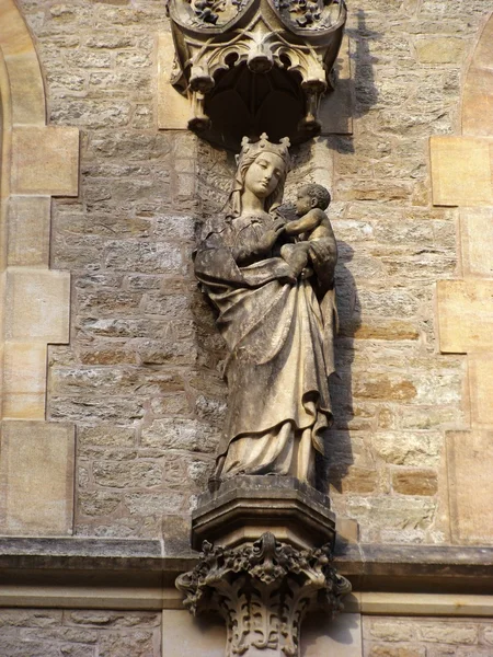 Madonna mit Kind, kutna hora, Tschechische Republik — Stockfoto