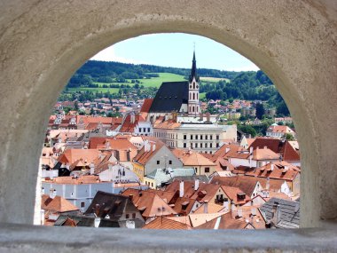 Cesky Krumlov, Çek Cumhuriyeti eski şehir