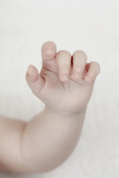 Mano del bambino — Foto Stock