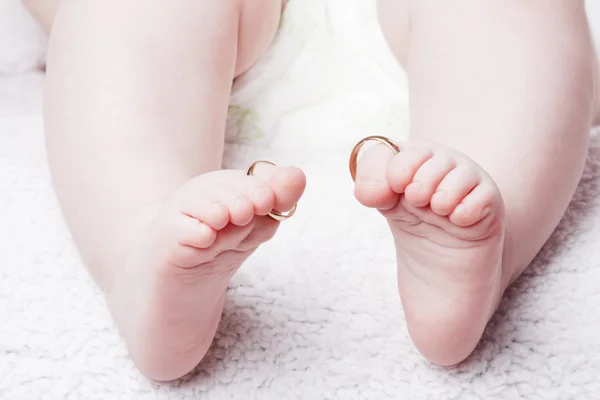 Wedding rings — Stock Photo, Image