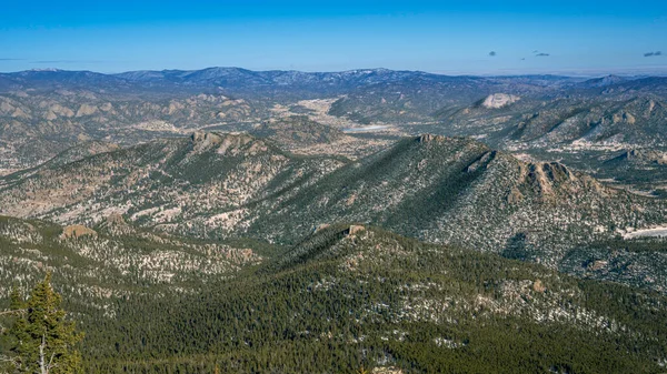 Vistas Estes Park Colorado Estes Cone Summit — Fotografia de Stock