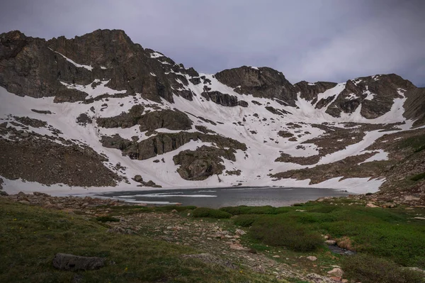 Vue Générale Élévation Lac Cony 512 Dans Parc National Des — Photo