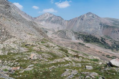 Lead Mountain, Rocky Dağı Ulusal Parkı 'nın batı yakası, Colorado, ABD