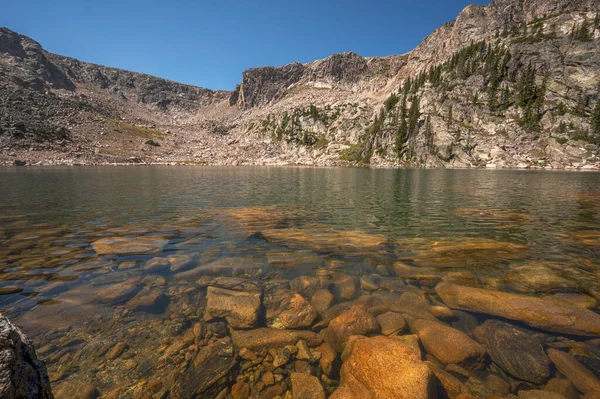 ロッキーマウンテン国立公園のスノードリフト湖夏時間 コロラド州 — ストック写真