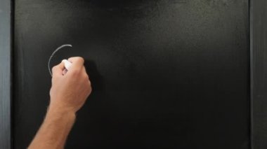 Goal written on chalkboard. Euro 2020. Soccer football sport concept. Scoring a goal